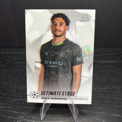 Omar Marmoush 2026 Topps Cromo UEFA Club Competiciones US-11