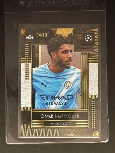 Omar Marmoush 2025 Topps DECO /10