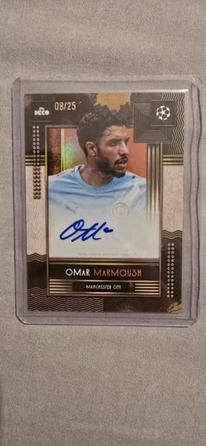 Omar Marmoush 2025 Topps Deco /25