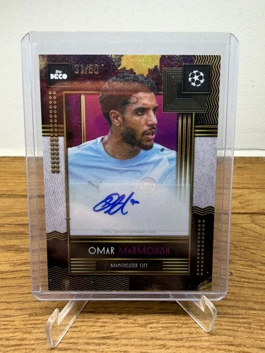Omar Marmoush 2025 Topps Deco /50