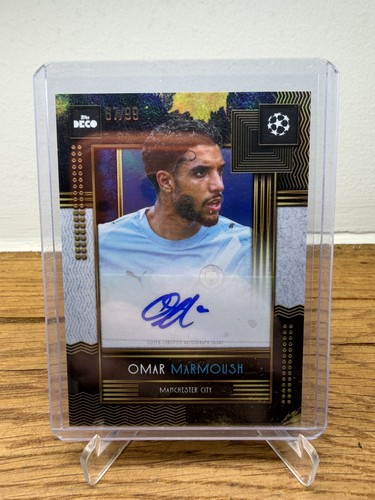 Omar Marmoush 2025 Topps Deco /99