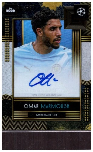 Omar Marmoush 2025 Topps Deco /99