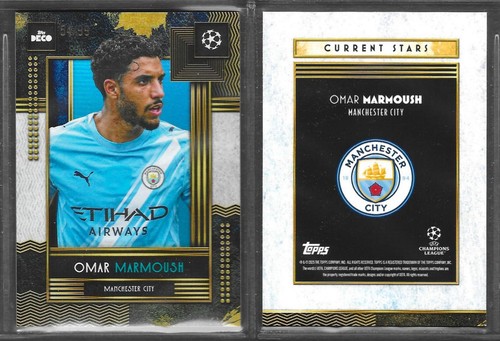 Omar Marmoush 2025 Topps Deco Azul /99