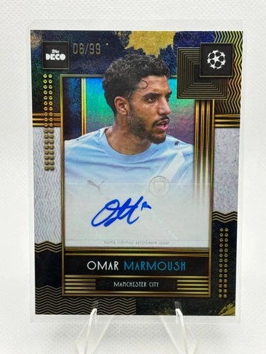 Omar Marmoush 2025 Topps Deco UEFA Club Competitions /99