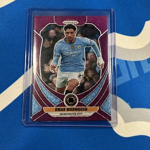 Omar Marmoush 2025 Panini FIFA Club World Cup Purple Glitter Prizm /25