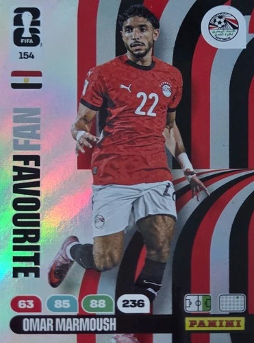 Omar Marmoush 2026 Panini FIFA World Cup 2026 154