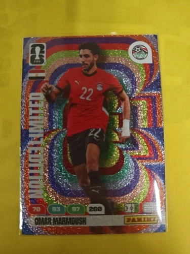 Omar Marmoush 2026 Panini FIFA World Cup 2026 Foil