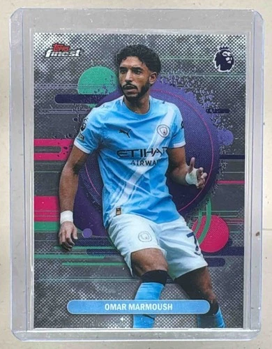 Omar Marmoush 2025 Topps Finest