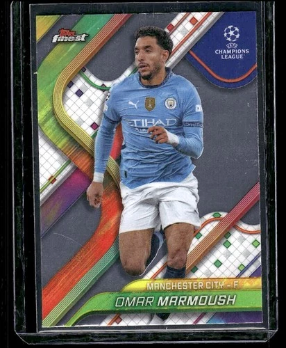 Omar Marmoush 2024 Topps Finest