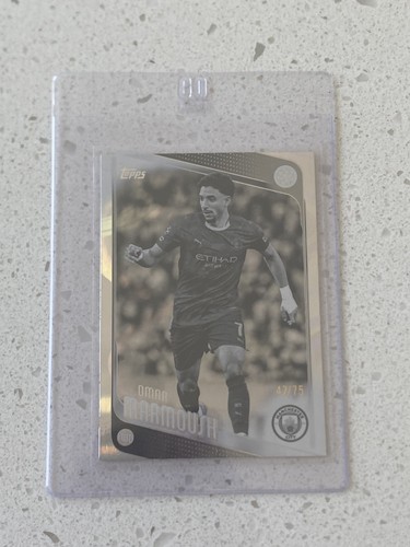 Omar Marmoush 2025 Topps Flagship /75