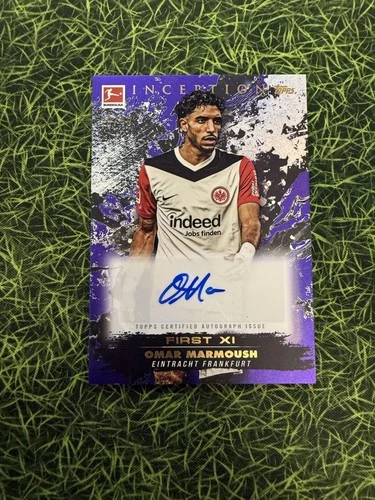 Omar Marmoush 2024 Topps Inception Purple /49
