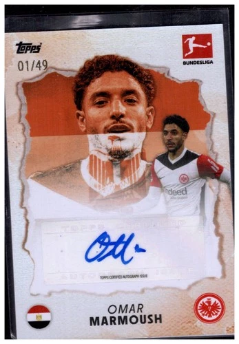 Omar Marmoush 2024 Topps International Stars /49