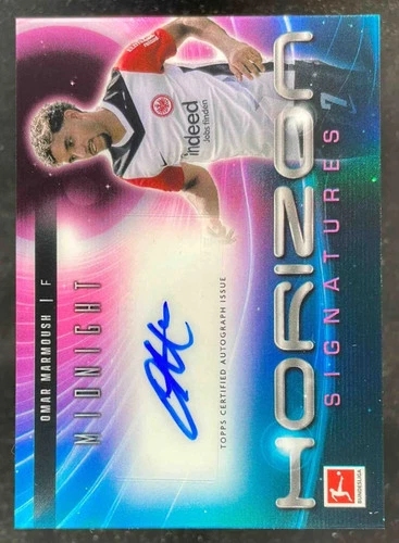 Omar Marmoush 2024 Topps Midnight Bundesliga