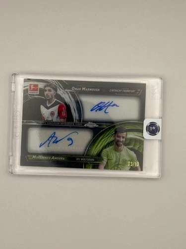 Omar Marmoush / Mohammed Amoura 2024 Topps Chrome /10