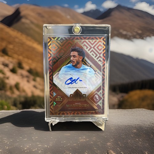 Omar Marmoush 2025 Topps Oro Orange /25