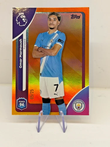 Omar Marmoush 2026 Topps Premier League /25