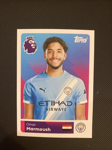 Omar Marmoush 2026 Topps Premier League #363