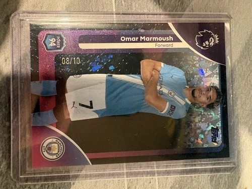 Omar Marmoush 2026 Topps Premier League Black /10