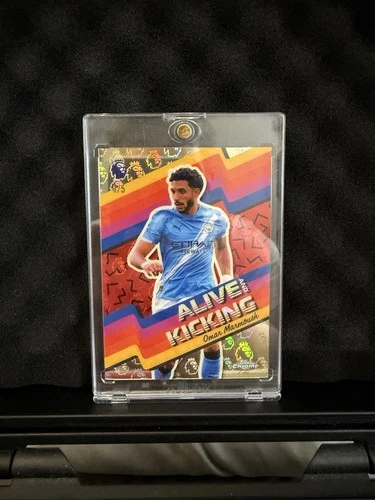 Omar Marmoush 2025 Topps Premier League Chrome Logofractor /5