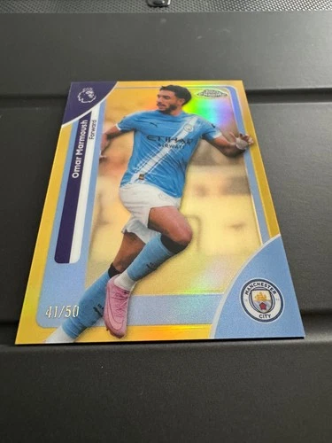 Omar Marmoush 2025 Topps Premier League Cromo 41/50