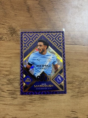 Omar Marmoush 2025 Topps Premier League Gold /25