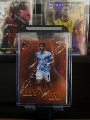 Omar Marmoush 2025 Topps Premier League Gold /25