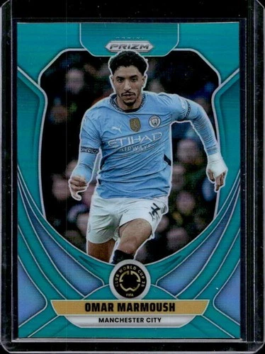 Omar Marmoush 2025 Panini Prizm FIFA Club World Cup Teal /99