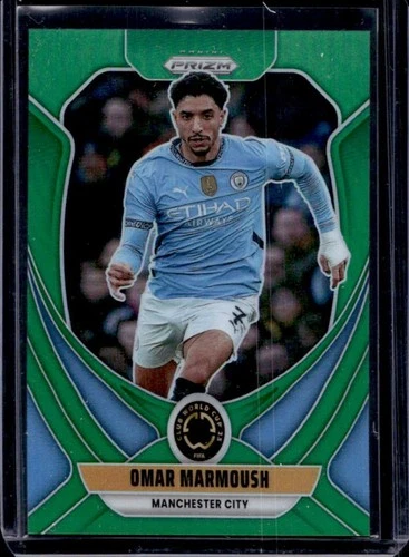 Omar Marmoush 2025 Panini Prizm Green /5