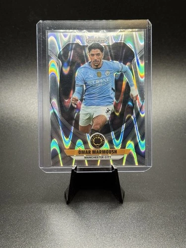 Omar Marmoush 2025 Panini Prizm Raywave
