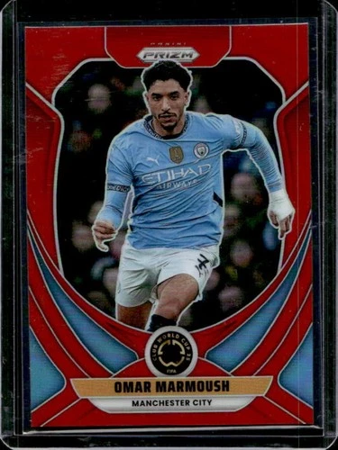 Omar Marmoush 2025 Panini Prizm Red /199