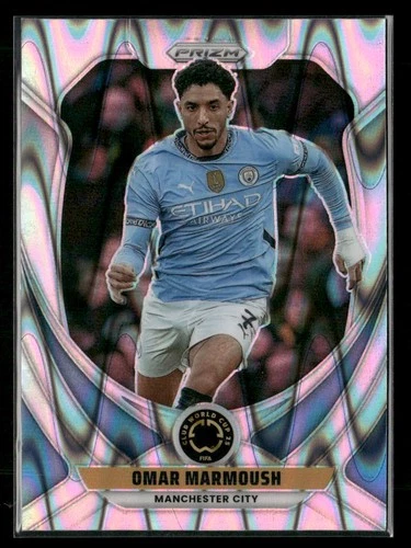 Omar Marmoush 2025 Panini Prizm Sísmica