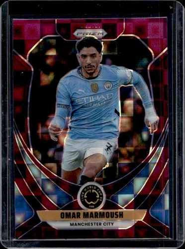 Omar Marmoush 2025 Panini Prizm Viola Pandora /49