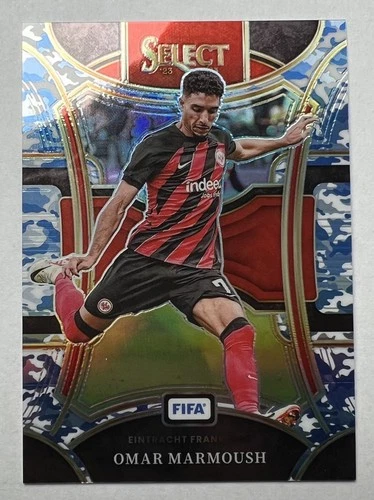 Omar Marmoush 2023 Panini Select Blue Camo /99