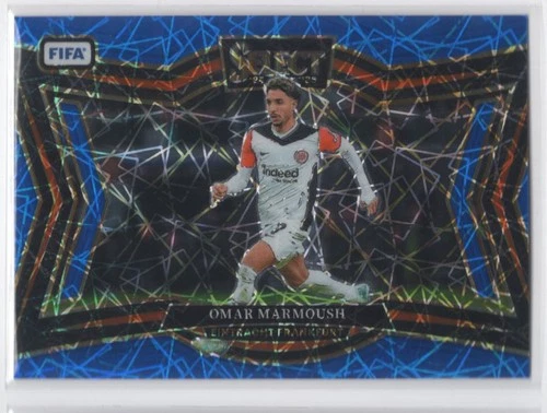Omar Marmoush 2024 Panini Select Blue Lazer