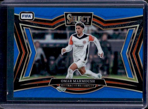 Omar Marmoush 2024 Panini Select Field Azul
