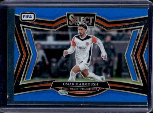 Omar Marmoush 2024 Panini Select Field Blue
