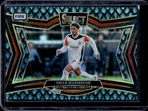 Omar Marmoush 2024 Panini Select Field Jade Dragon Scale /28