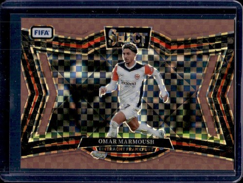 Omar Marmoush 2024 Panini Select FIFA Bronze Checker /75