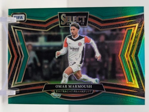 Omar Marmoush 2024 Panini Select FIFA Green /5