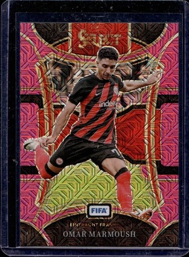Omar Marmoush 2023 Panini Select FIFA Pink Mojo /199