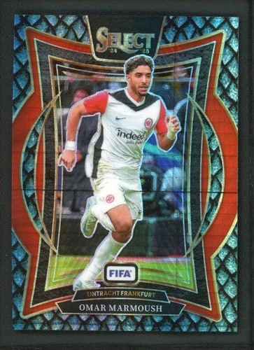 Omar Marmoush 2024 Panini Select Jade Dragon Scale /28