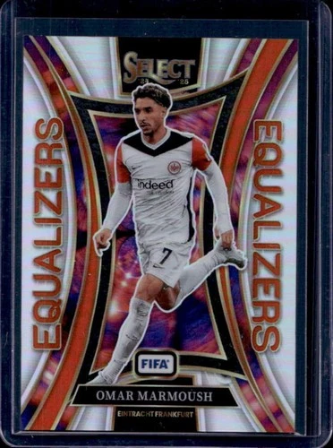 Omar Marmoush 2024 Panini Select Silver Prizm #24
