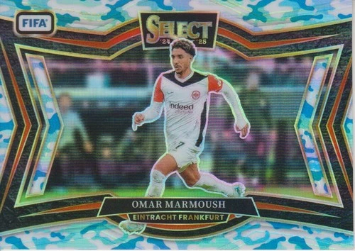 Omar Marmoush 2024 Panini Select Winter Camo /30