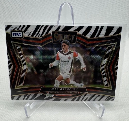 Omar Marmoush 2024 Panini Select Zebra