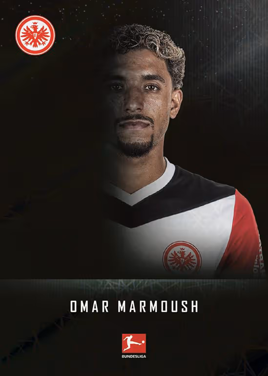 Omar Marmoush 2024 Topps Now Bundesliga German