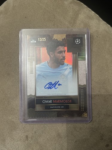 Omar Marmoush 2025 Topps UCC Deco /25