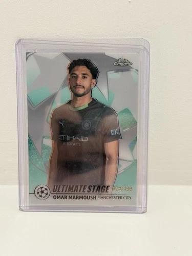 Omar Marmoush 2025 Topps UCC Flagship /199