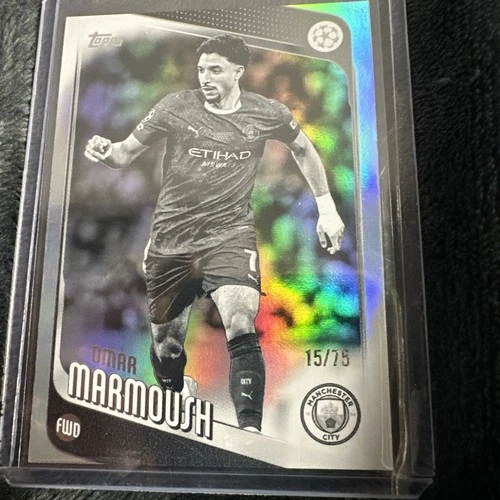 Omar Marmoush 2025 Topps UCC Flagship /75