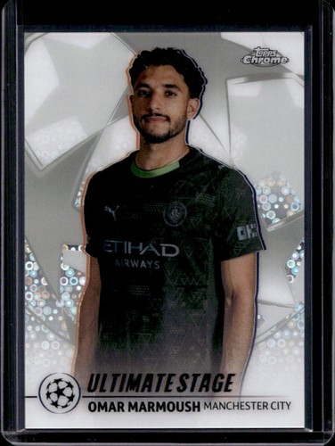 Omar Marmoush 2025 Topps UEFA Chrome