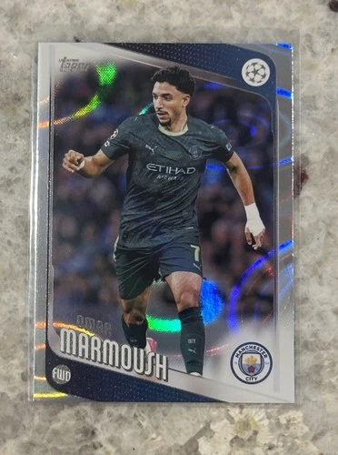 Omar Marmoush 2025 Topps UEFA Club #80